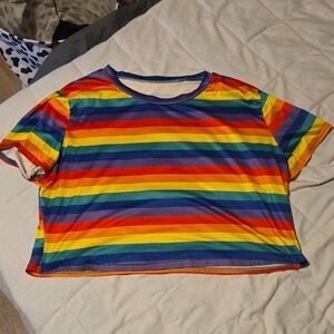 4x SHEIN Rainbow Shirt
